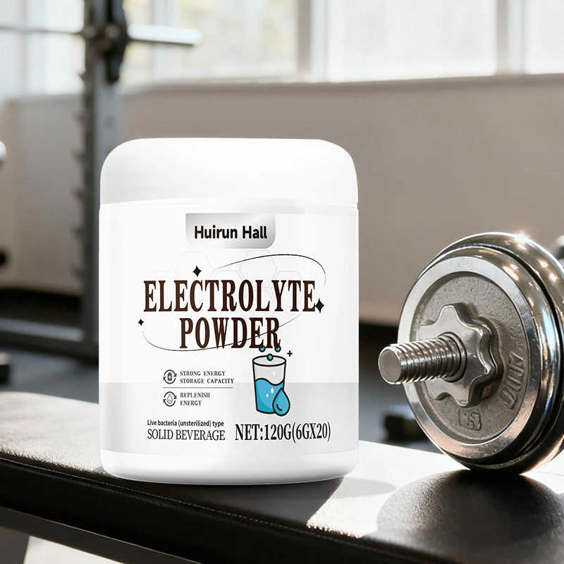 Electrolyte Powder 6g Bottle 20 Pack Sugar-Free Fast Hydration Sports Drink Mix Energy Recovery Workout Supplement