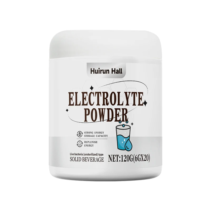 Electrolyte Powder 6g Bottle 20 Pack Sugar-Free Fast Hydration Sports Drink Mix Energy Recovery Workout Supplement