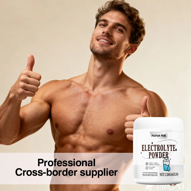 Electrolyte Powder 6g Bottle 20 Pack Sugar-Free Fast Hydration Sports Drink Mix Energy Recovery Workout Supplement
