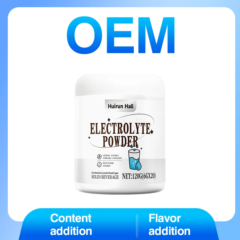 Electrolyte Powder 6g Bottle 20 Pack Sugar-Free Fast Hydration Sports Drink Mix Energy Recovery Workout Supplement