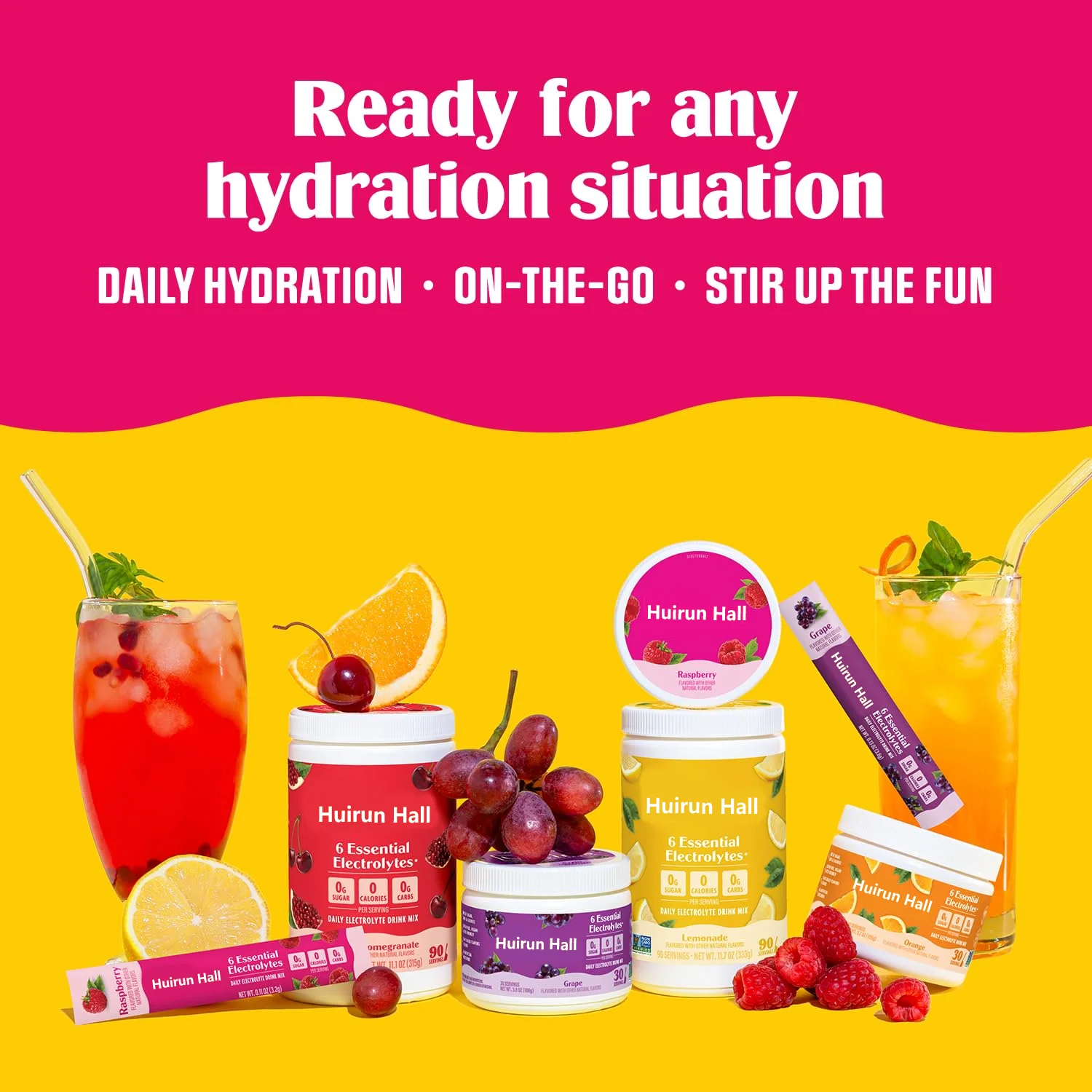 Professional Sport Hydration Support with Balanced Electrolytes Sugar-Free Formula in Bottle for Workout Performance Recovery