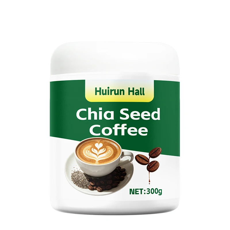Instant Chia Seed Coffee Energy Drink Mix Fiber-Rich Antioxidants for Healthy Weight Control Daily Vitality Support OEM Bulk