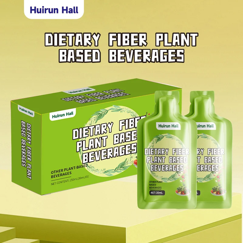 Private Label Natural Plant Extract Beverage Slimming Dietary Fiber Drink for Weight Control Detox Packaged in Bulk Bottles