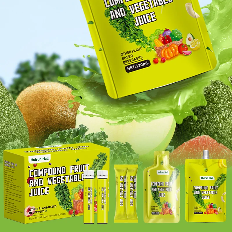 OEM Natural Mixed Fruit and Vegetable Juice Beverage Vitamin and Antioxidant Rich Flavorful and Packaged in a Bottle