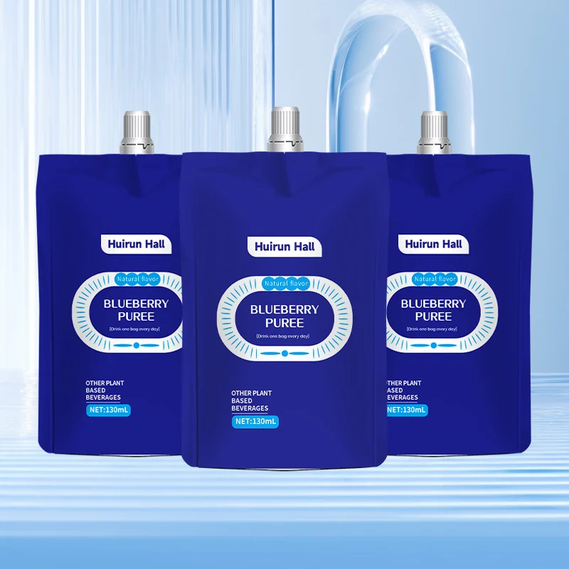 Custom Private Label Blueberry Puree Beverage Flavorful Baby Food Health Product in Bottle or Bulk Packaging Other Beverages