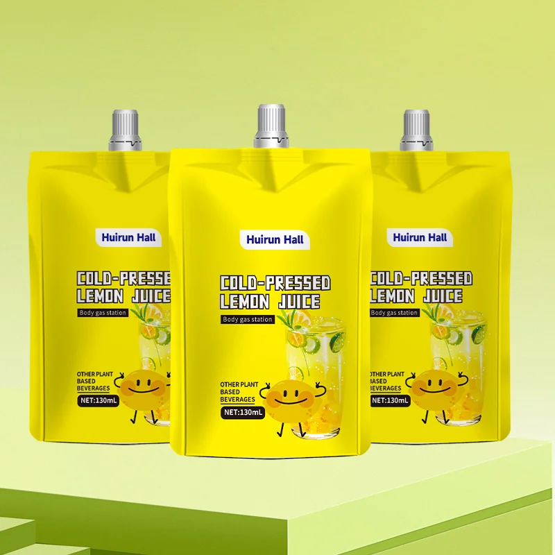 Cold Pressed Lemon Juice Bulk in OEM Bottles Natural Flavored Low Sugar Liquid for Beverage Food Manufacturing Halal Certified