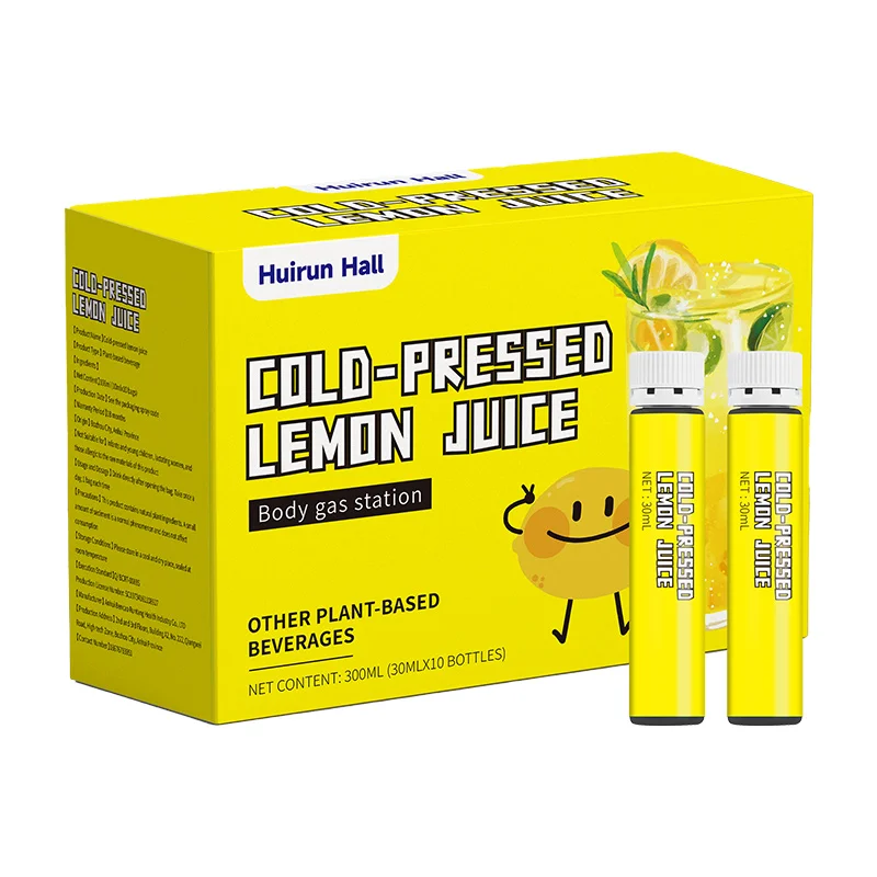Cold Pressed Lemon Juice Bulk in OEM Bottles Natural Flavored Low Sugar Liquid for Beverage Food Manufacturing Halal Certified