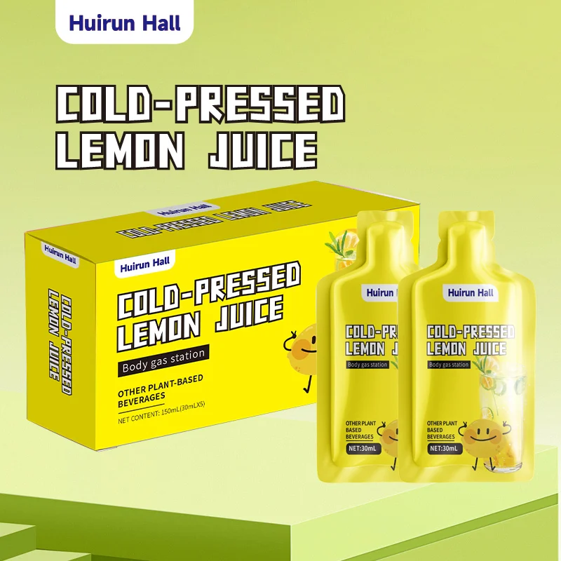 OEM Private Label Pure Lemon Juice Concentrate Cold Pressed Detox Health Halal Certified Low Sugar Flavored Nutritional